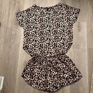 NWOT Victoria’s Secret Leopard Print Pajamas